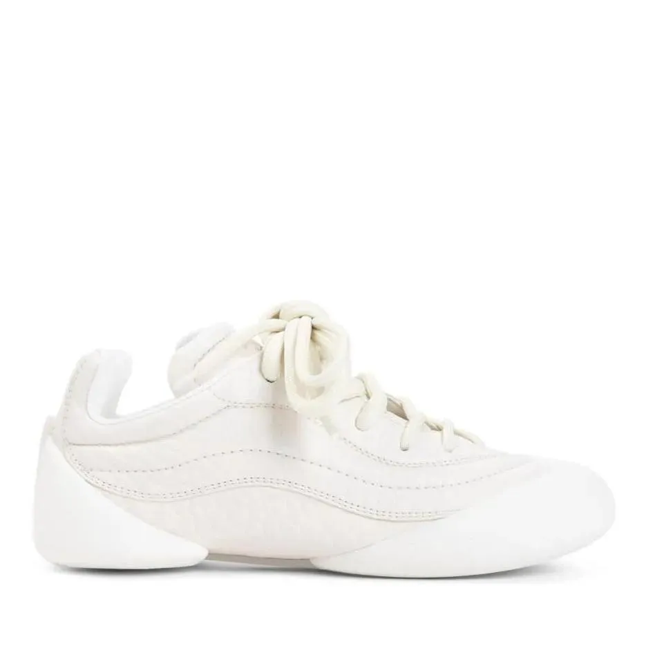 Alexander McQueen Off White Leather Sneakers White 