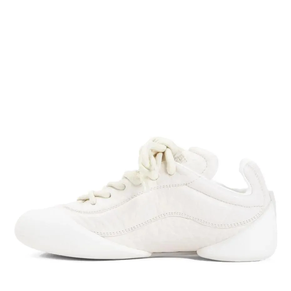 Alexander McQueen Off White Leather Sneakers White 