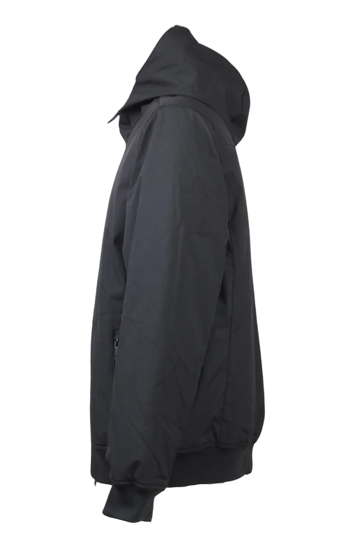 Aquascutum giacchetto nero Active Hooded uomo