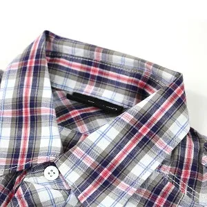 Ast camicia manica corta uomo quadri bianco/viola/rosa