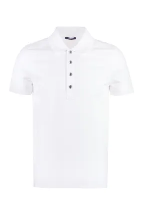 Balmain Polo in maglia di cotone