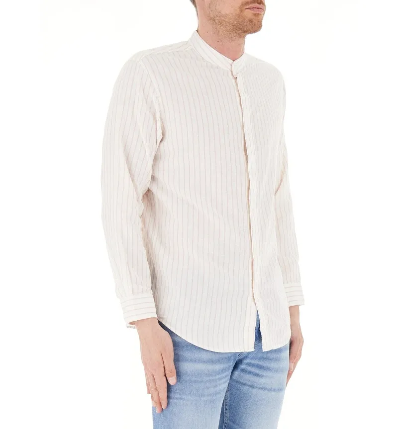 Camicia misto lino