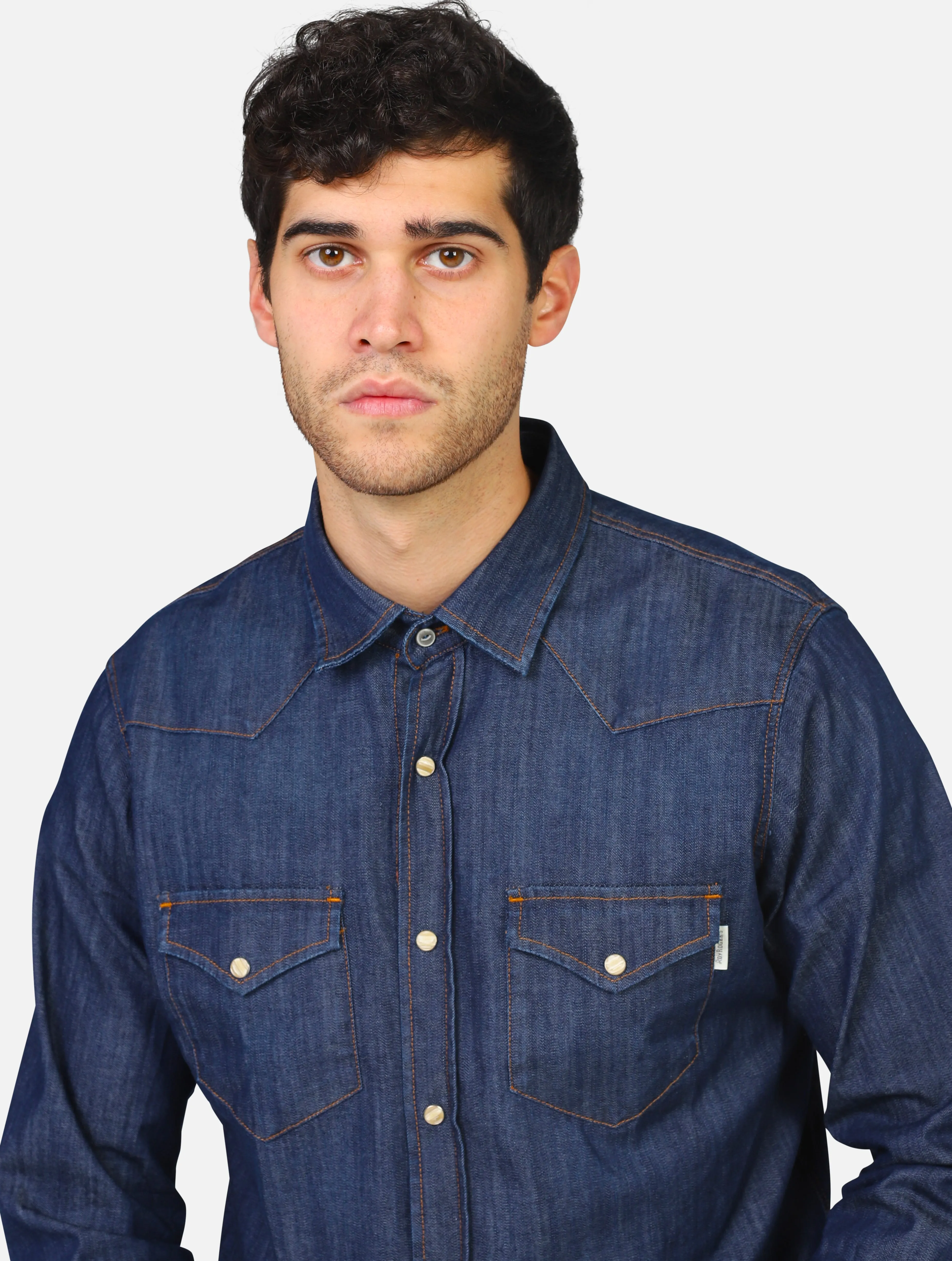 camicia ROY ROGER'S - RRU401D58300021DENIM21DENIM