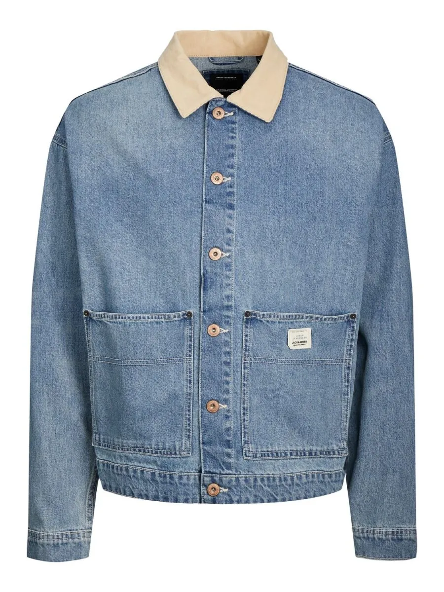 CAPISPALLA E GIACCHE Uomo JACK&JONES 12242479 DEREK BLUE DENIM