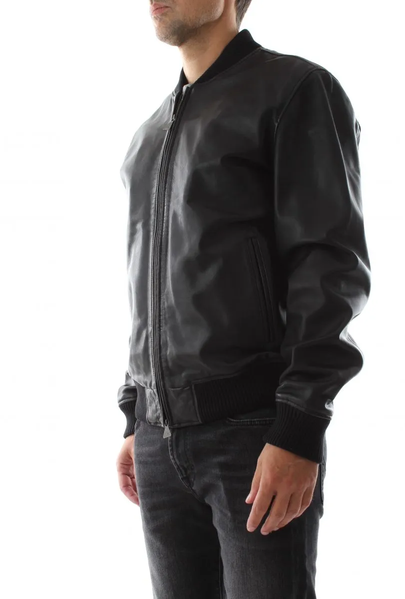 CAPISPALLA E GIACCHE Uomo ROY ROGER'S RRU835C951 BOMBER 109 BLACK