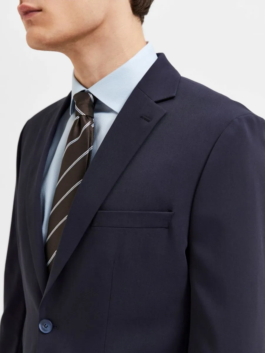 CAPISPALLA E GIACCHE Uomo SELECTED 16087824 SLIM-LIAM NAVY BLAZER