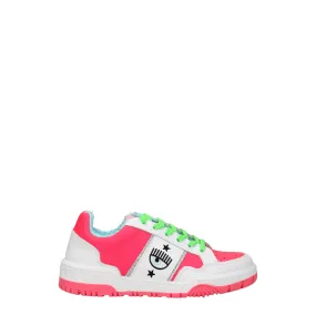 Chiara Ferragni Sneakers Donna Pelle Rosa/Rosa Fluo