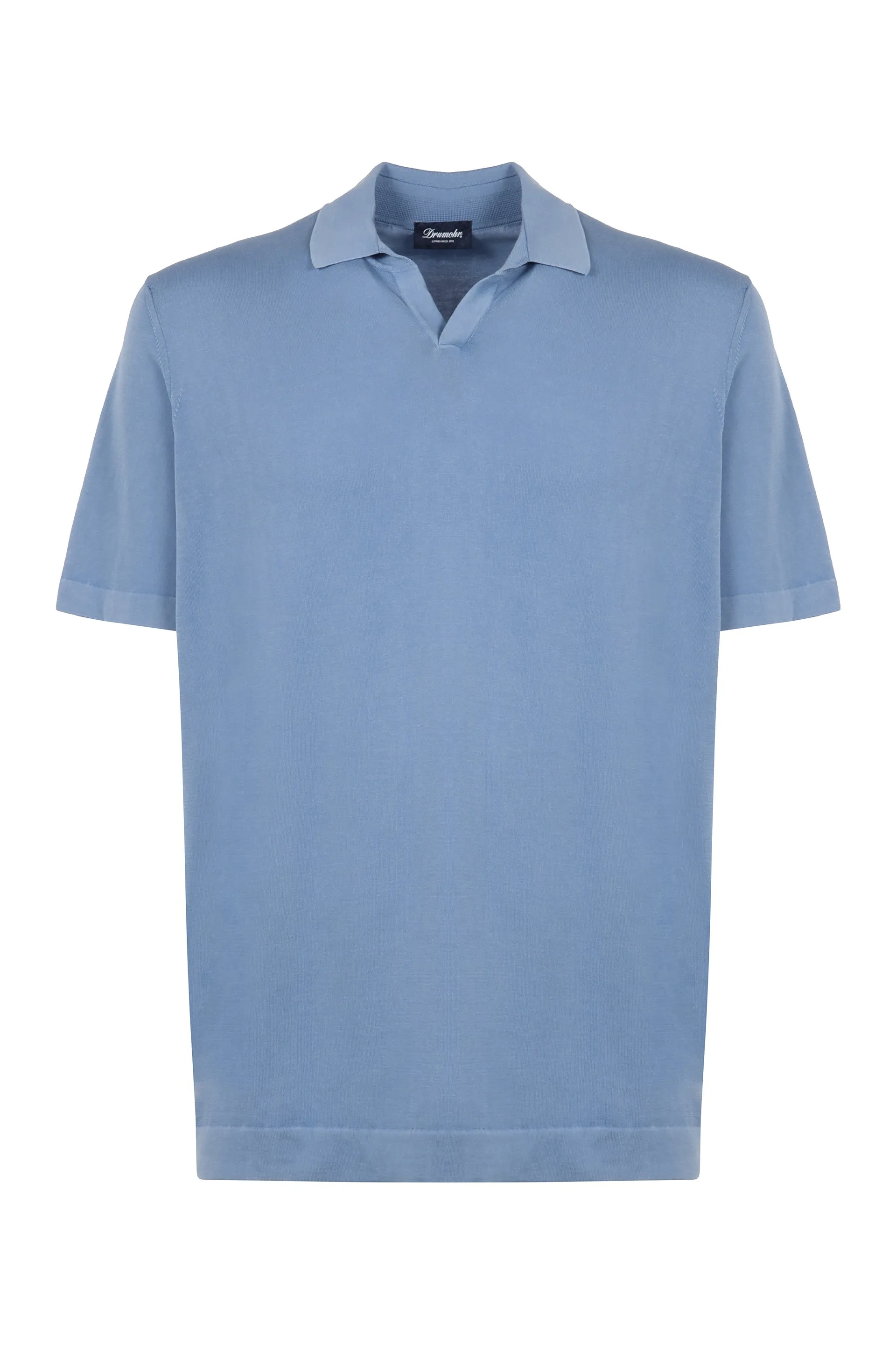 Drumohr Polo in maglia di cotone