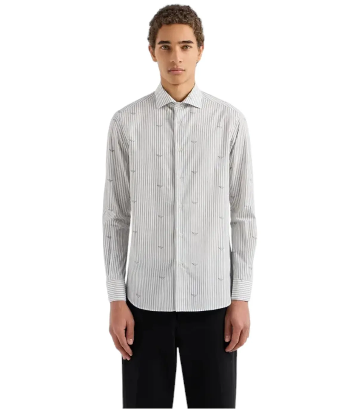 Emporio Armani Uomo Camicia Manica lunga  Aquila