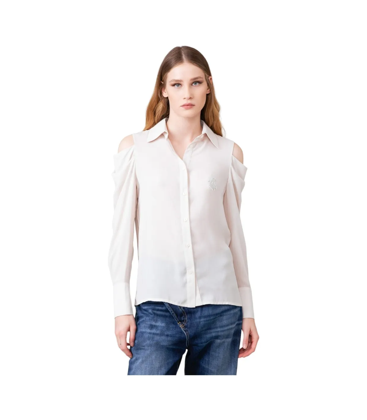 Gaelle Donna Blusa Manica lunga