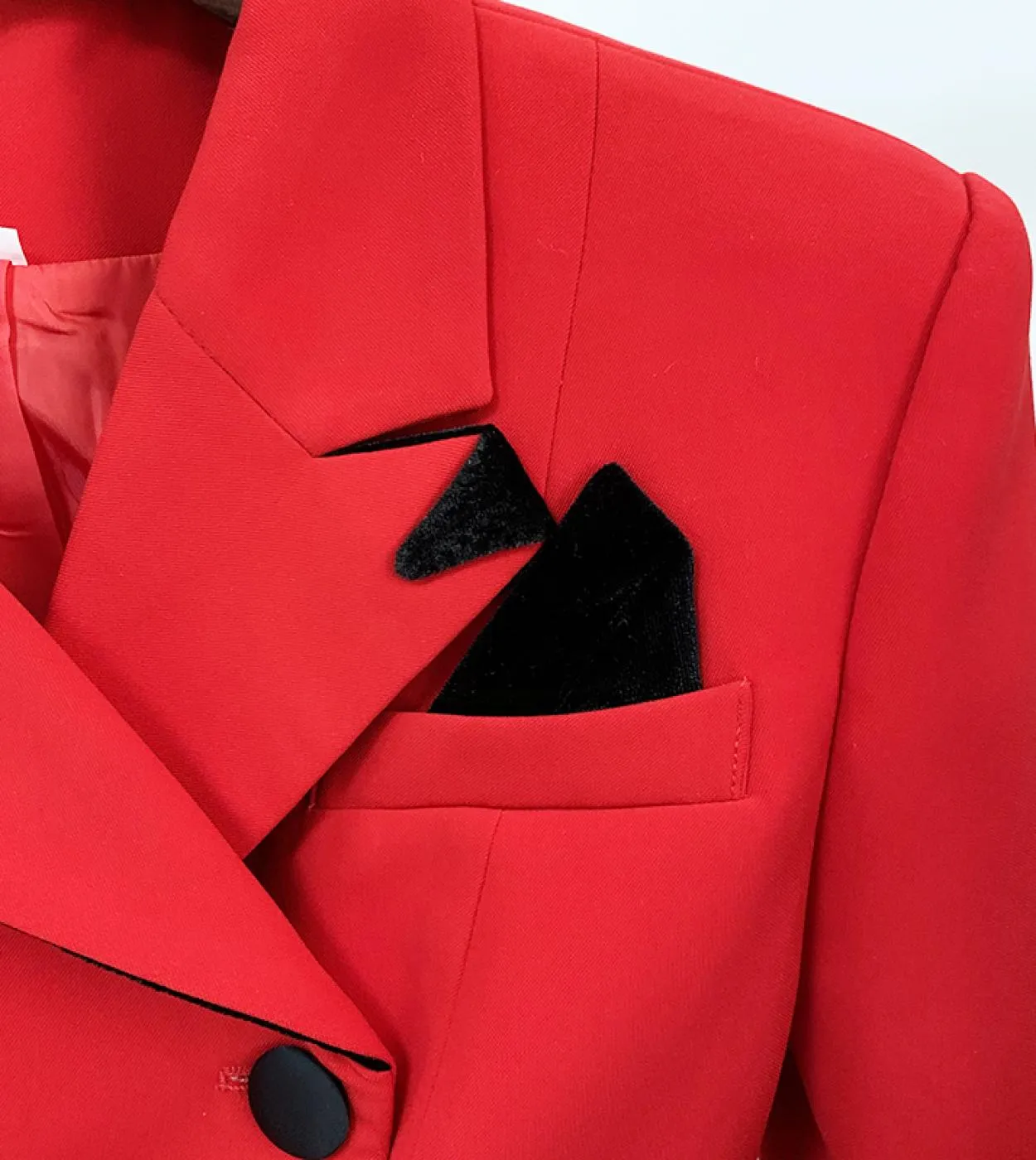 Giacca da donna firmata di alta qualità più nuova moda 2023 Blazer corto rosso aderente da donna