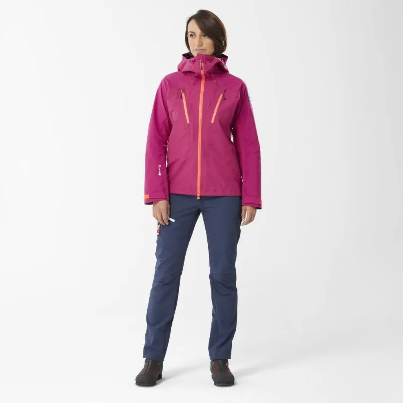 Giacca protettiva Millet Trilogy V Icon Dual GoreTex Pro (Dragon/Coral Chrome) Donna