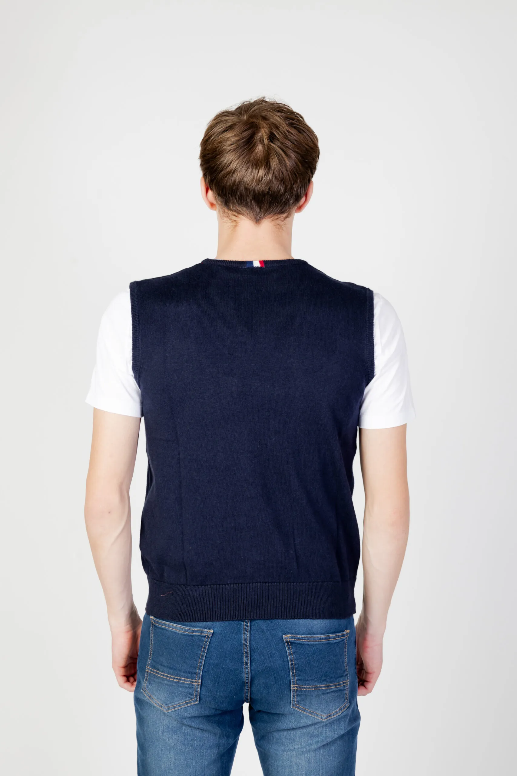 Gilet in maglia U.S. Polo Assn. levi eh03 Blu