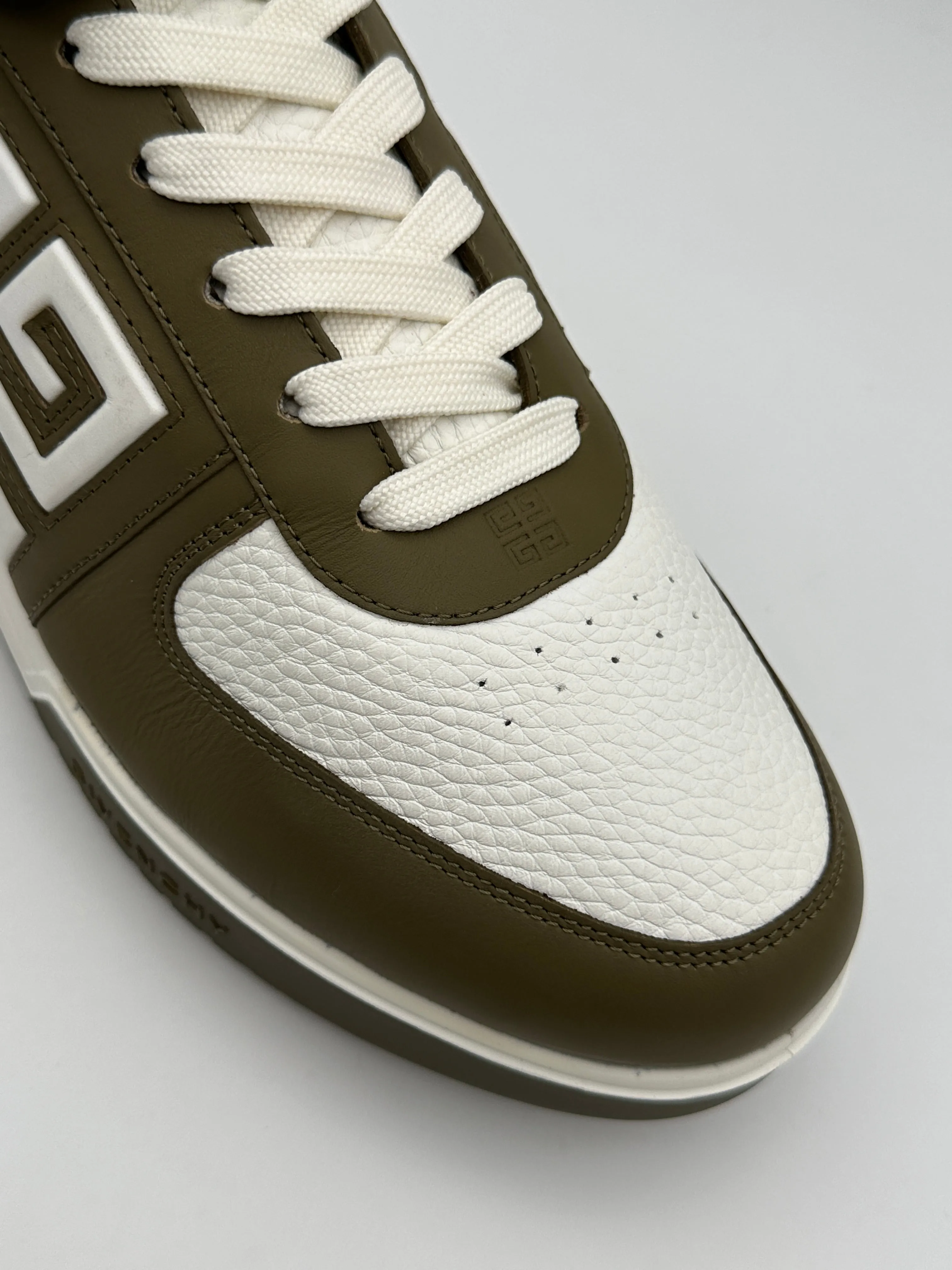 High Top Khaki Sneakers