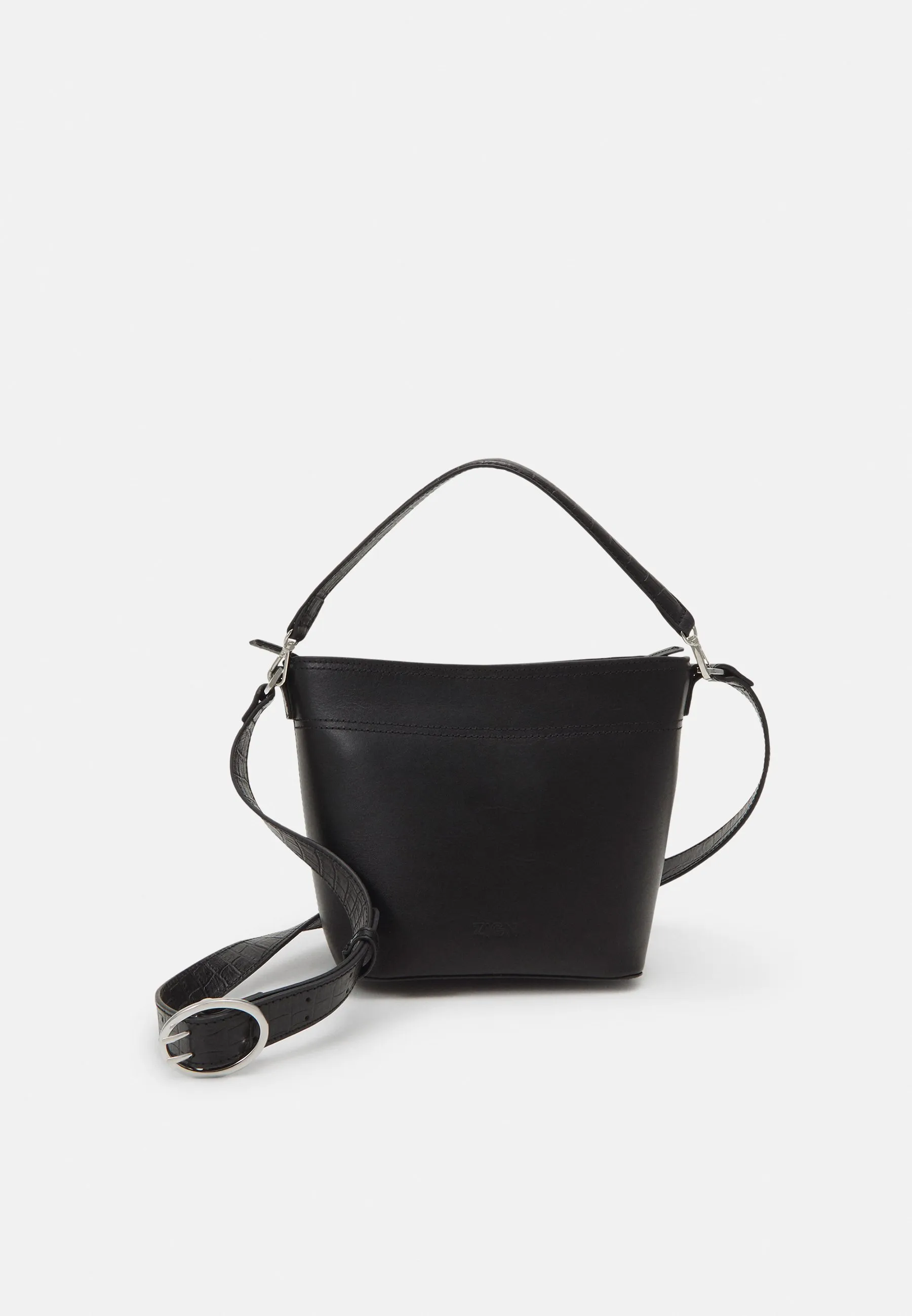 LEATHER - Borsa a tracolla -  black