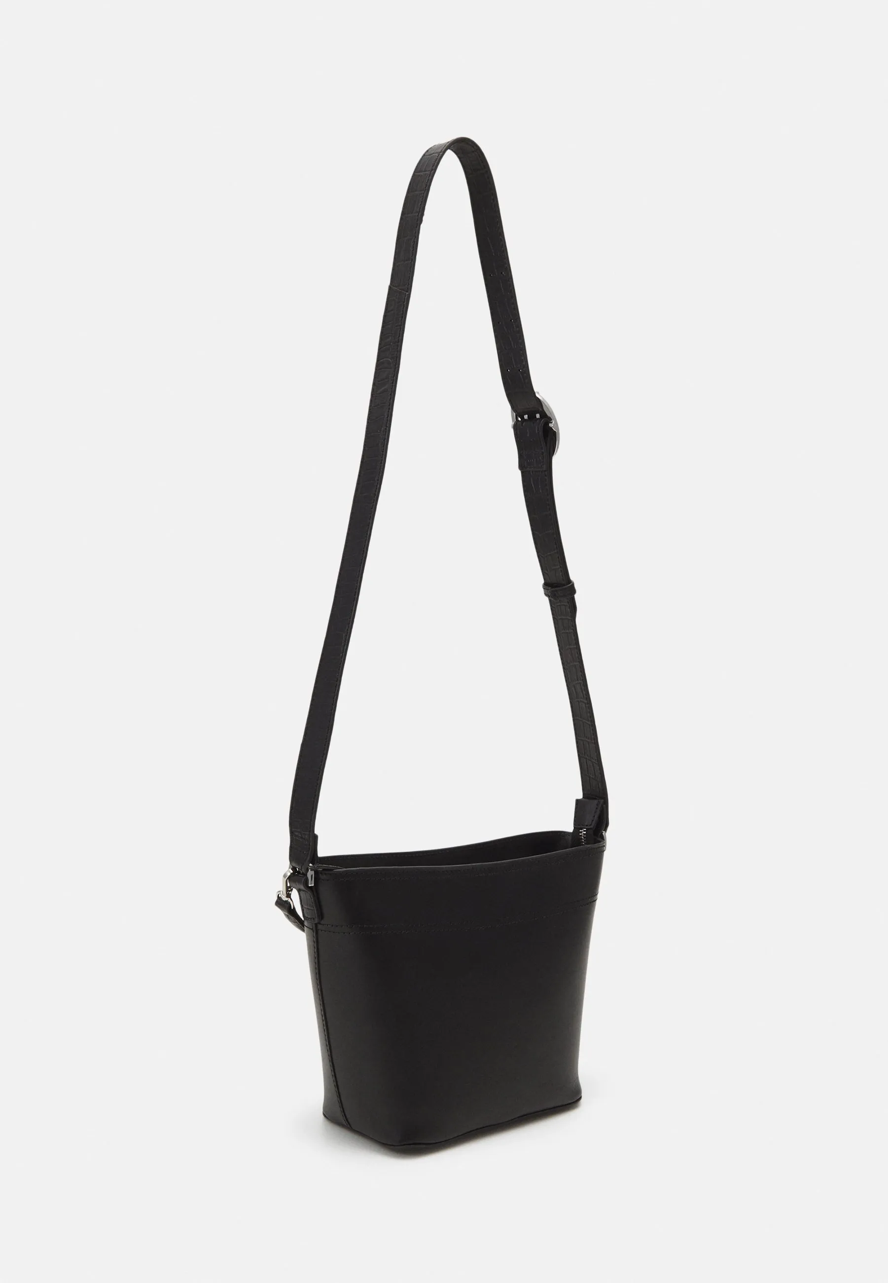 LEATHER - Borsa a tracolla -  black