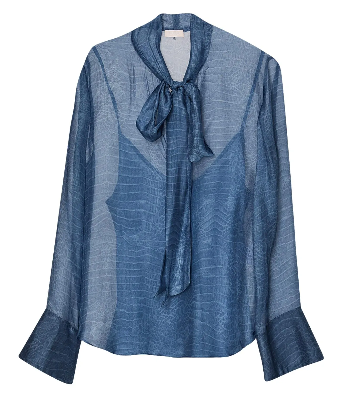 LIU-JO Liu Jo Camicia Cocco Blue Wave Donna