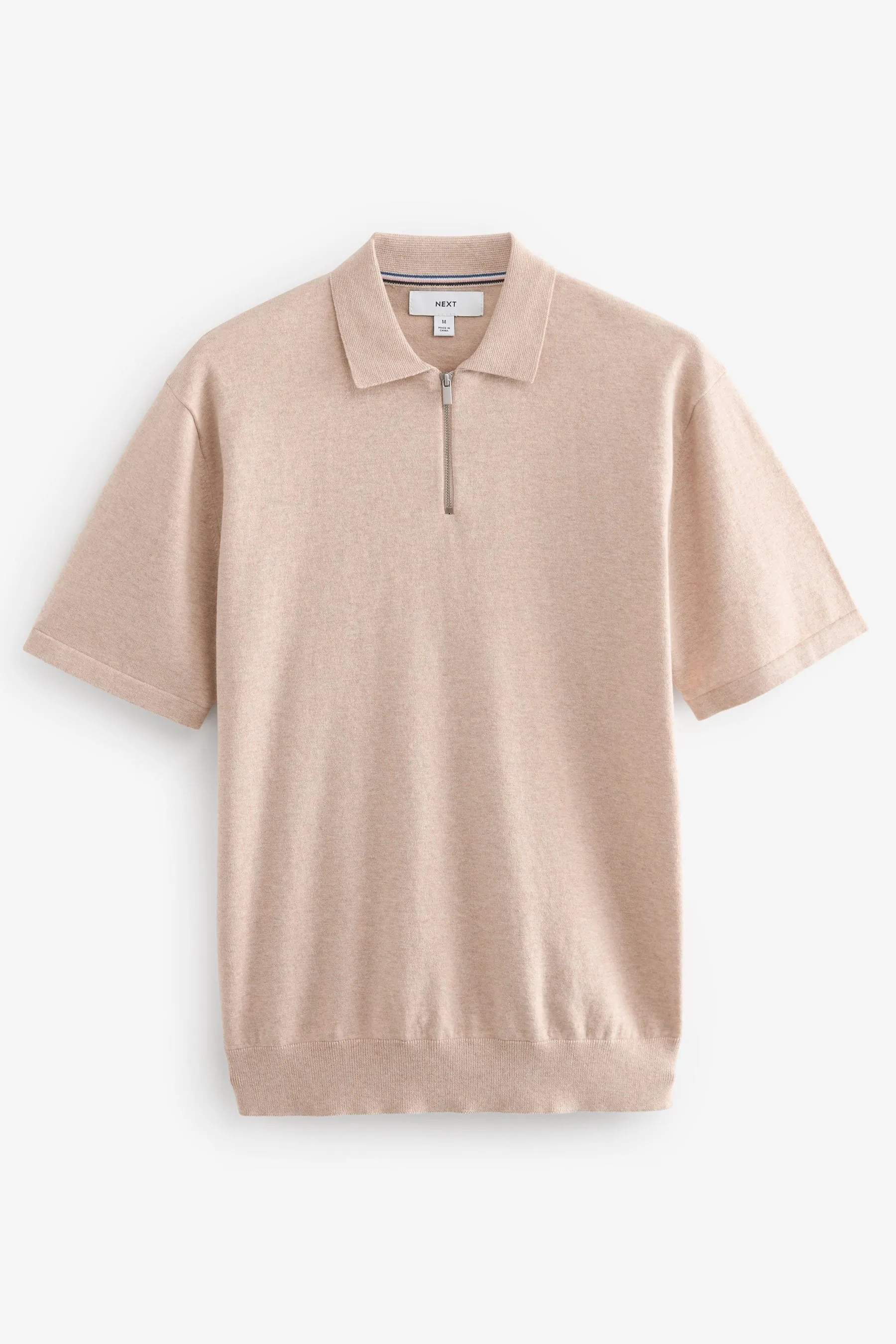 Maglia regular - Polo vestibilità con zip