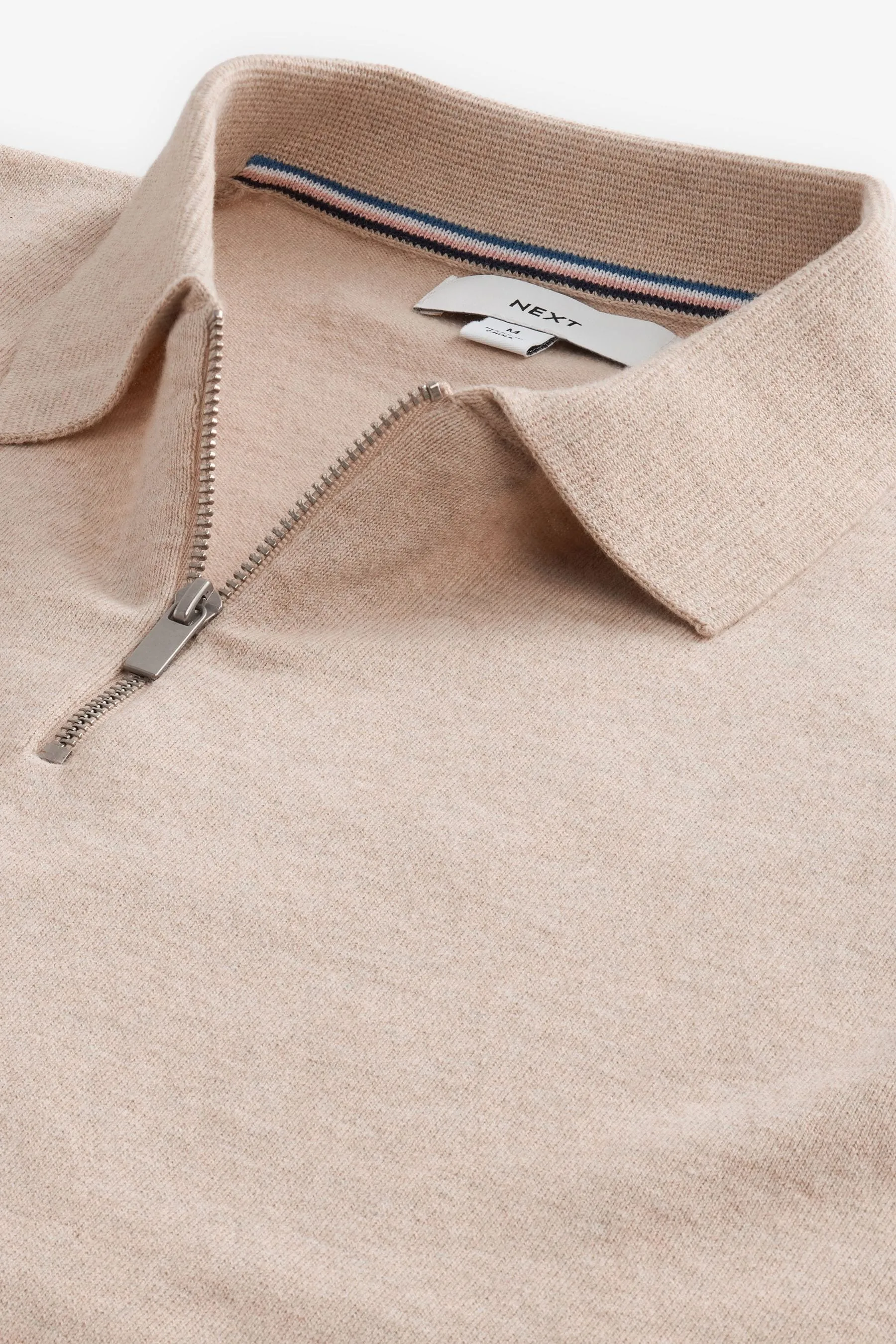 Maglia regular - Polo vestibilità con zip