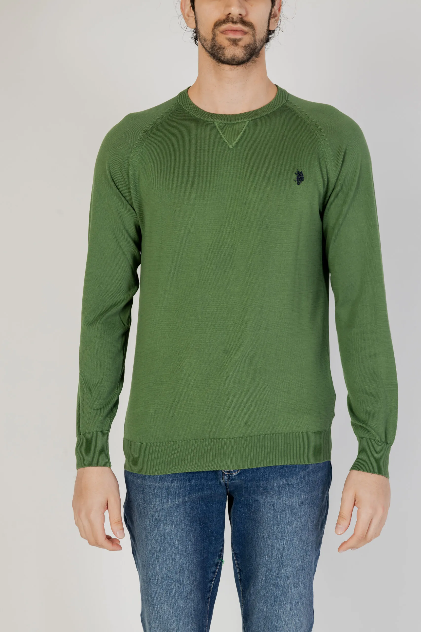 Maglia U.s. Polo Assn. LIN Verde