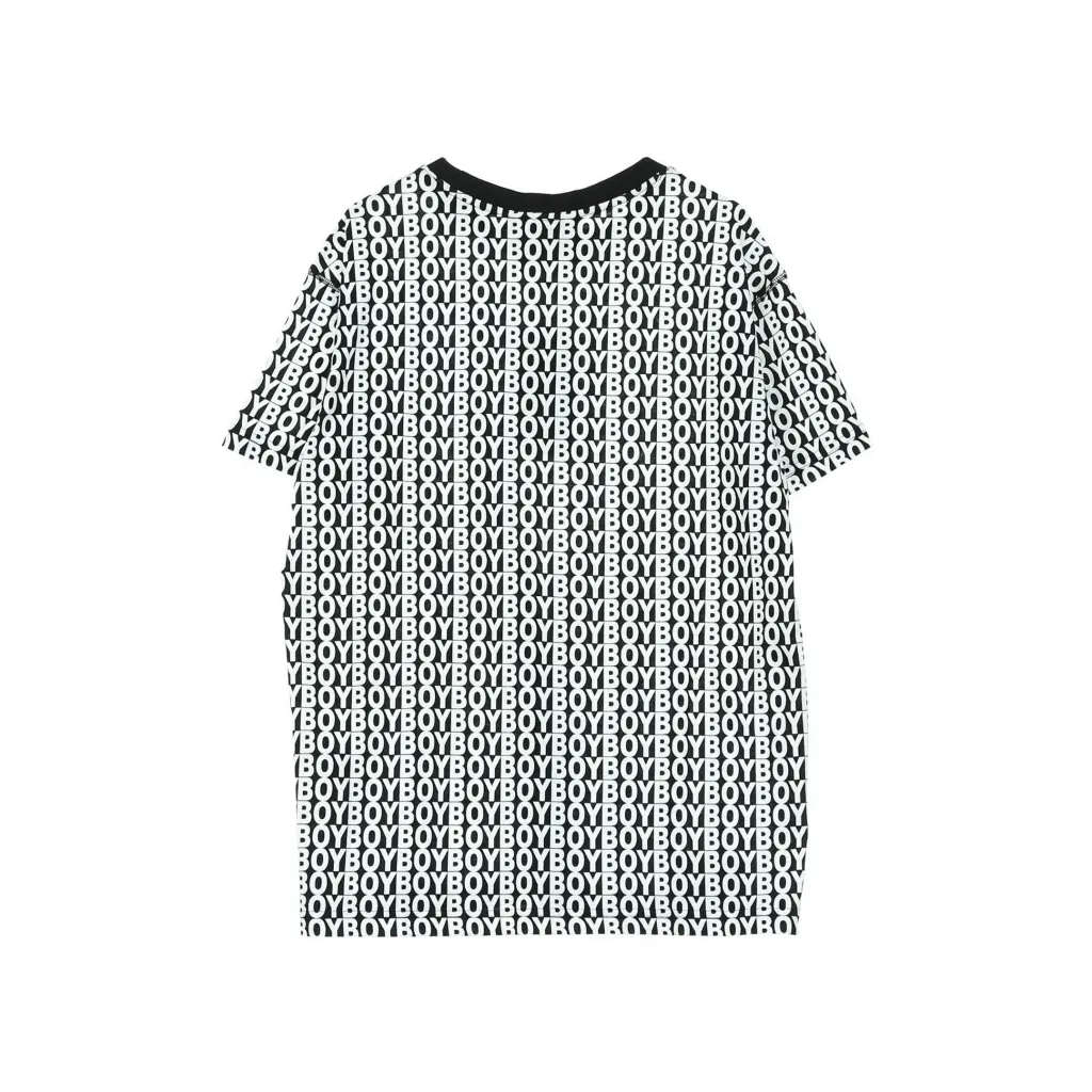 MAGLIETTA AVER TEE WHITE/BLACK