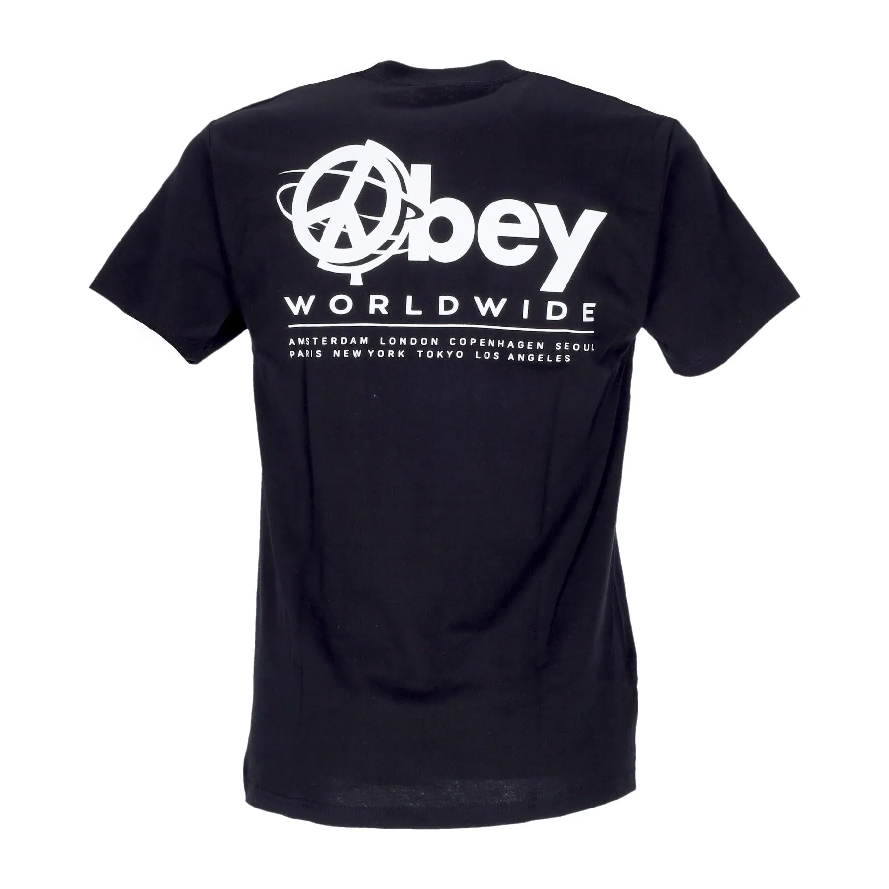 Maglietta Uomo All Around The World Classic Tee Black