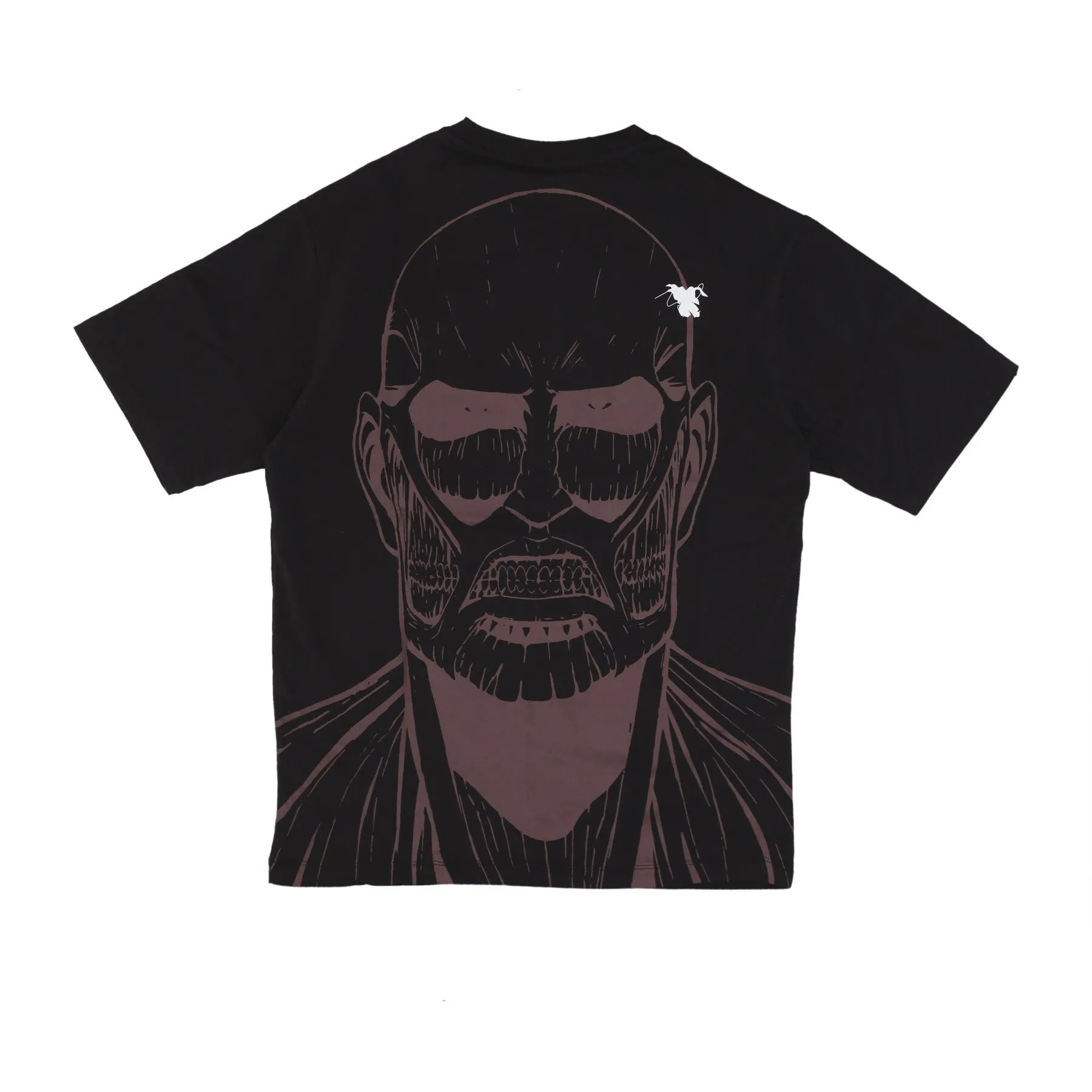 Maglietta Uomo Colossal Titan Over Tee X Attack On Titan Black