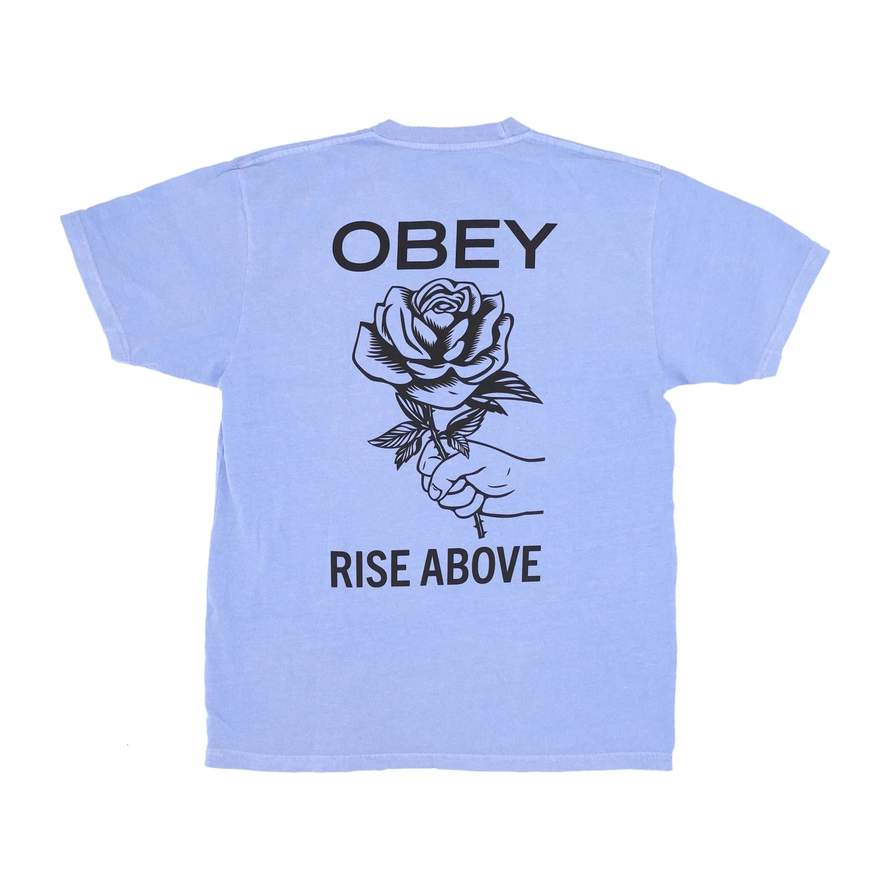 Maglietta Uomo Rise Above Rose Classic Pigment Tee Pigment Hydrangea