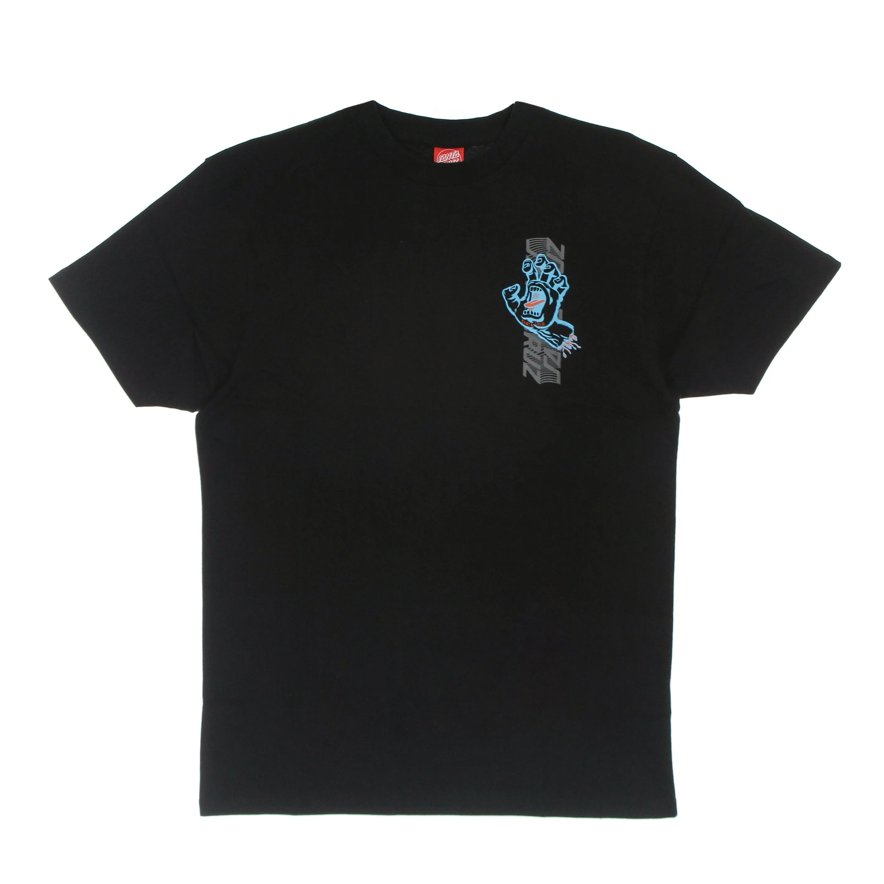 Maglietta Uomo Split Strip Hand Tee Black