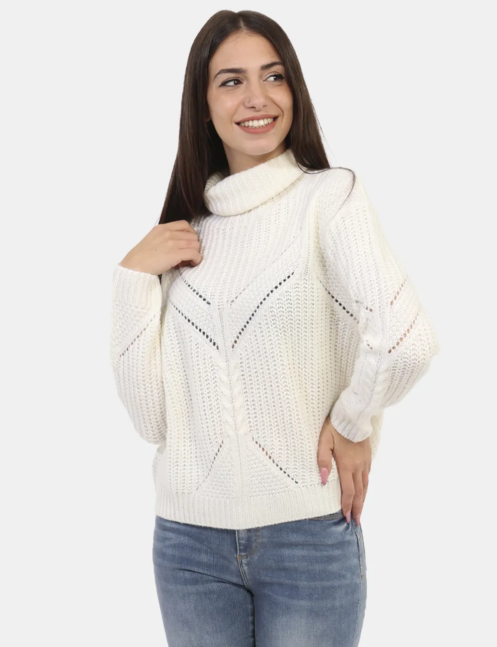 Maglione  Rue De Clerie Bianco