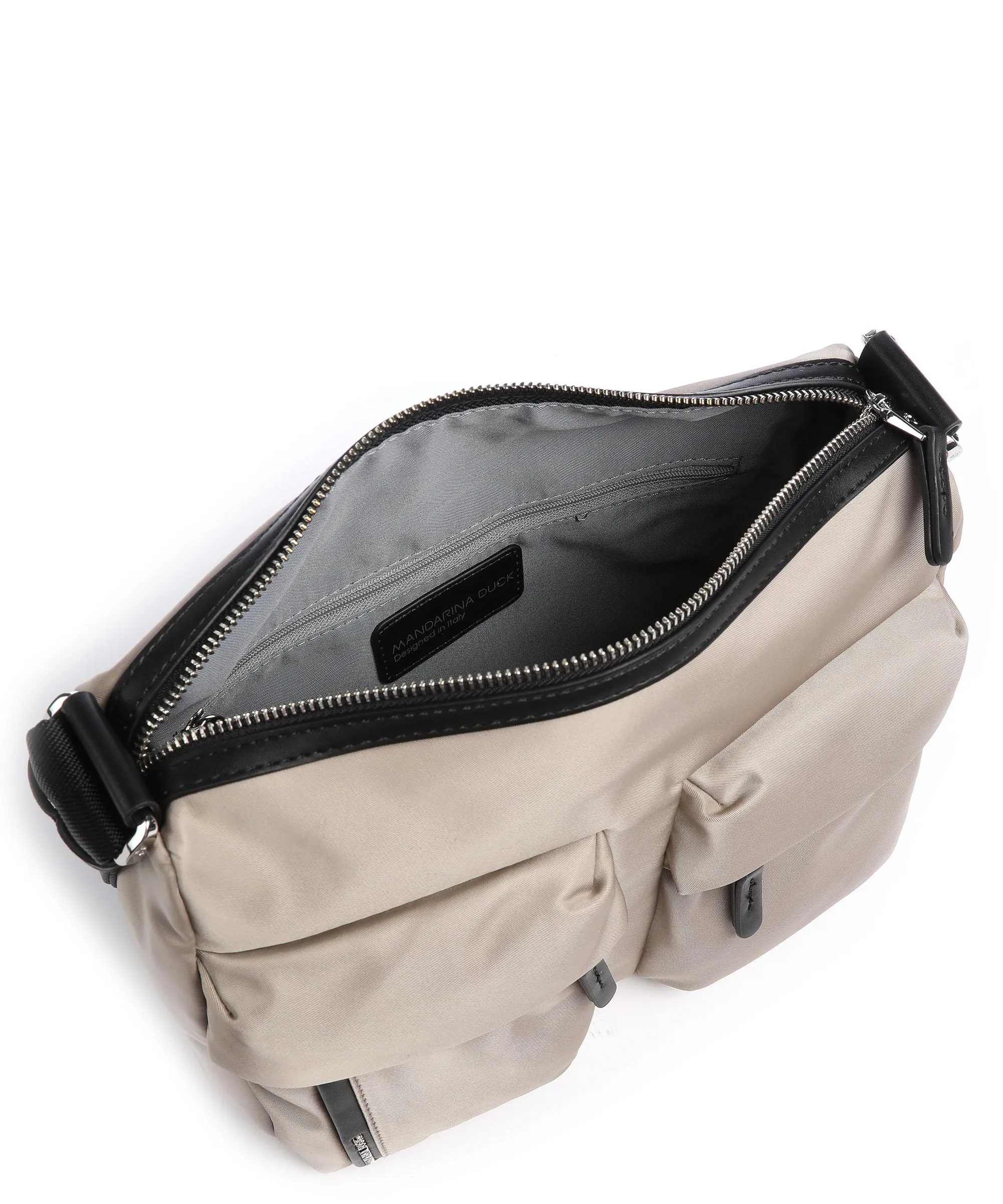  Mandarina Duck Hunter Borsa a spalla nylon taupe  