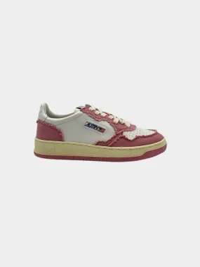 Medalist Low Sneakers Pink Canvas