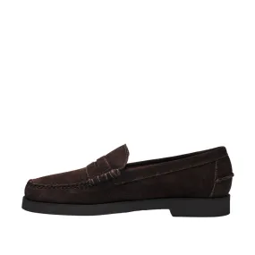 Mocassini Uomo Sebago Dan Suede Polaris Marrone