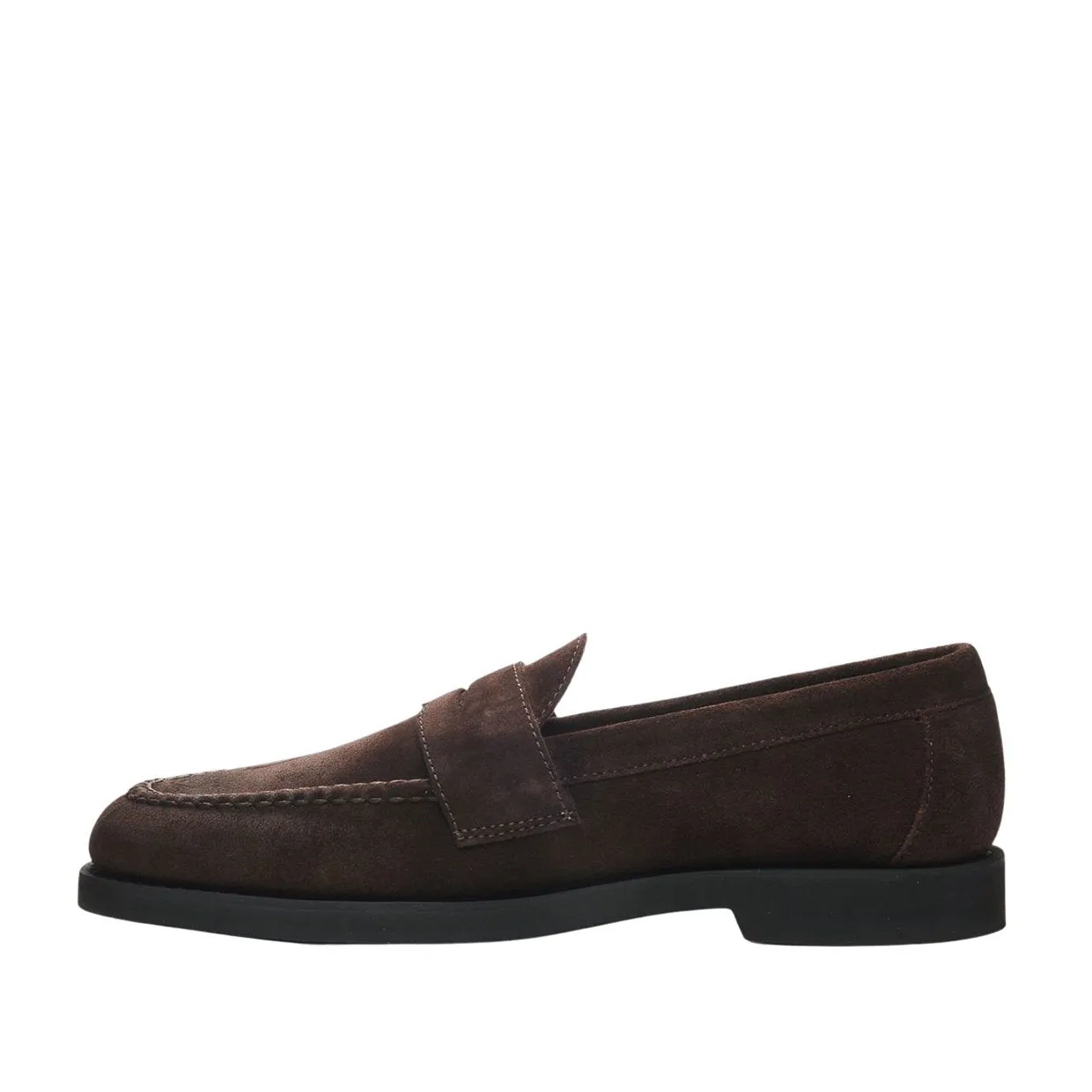 Mocassini Uomo Sebago Ryan Suede Polaris Marrone