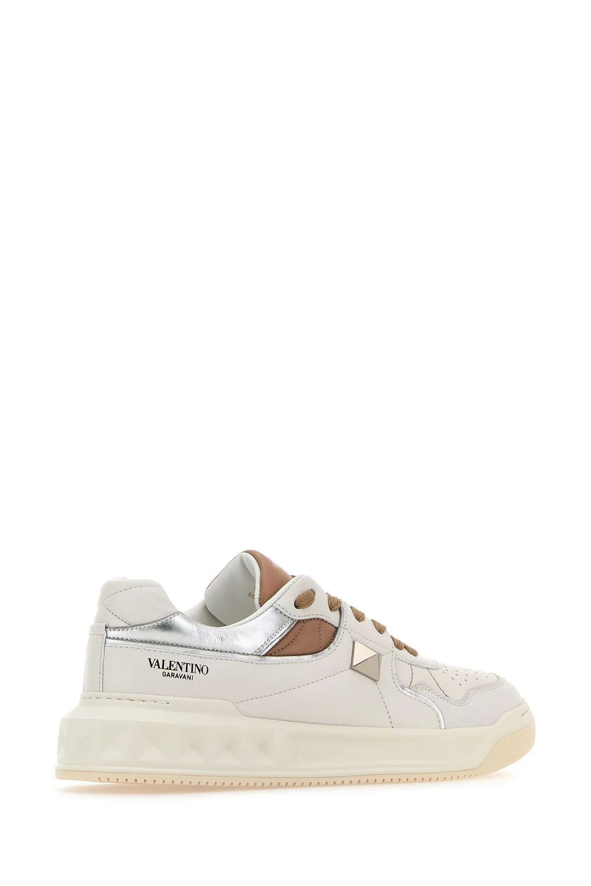 Multicolor nappa leather One Stud sneakers     