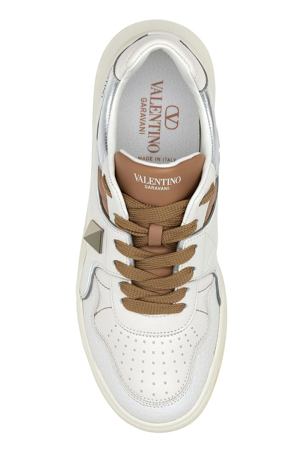 Multicolor nappa leather One Stud sneakers     