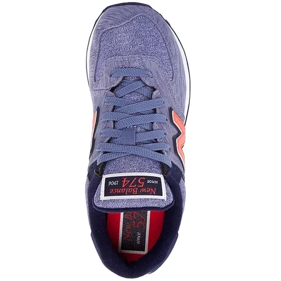 New Balance unisex adult sneakers WL574WTC blue