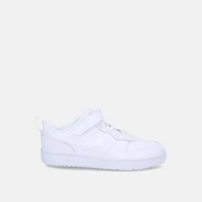 Nike Court Borough Low 2 bambini total white