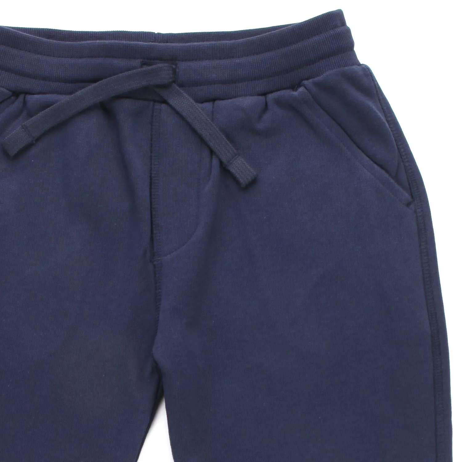 Pantalone Tuta In Felpa Blu Bambino E Teen