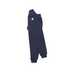 Pantalone Tuta In Felpa Blu Bambino E Teen