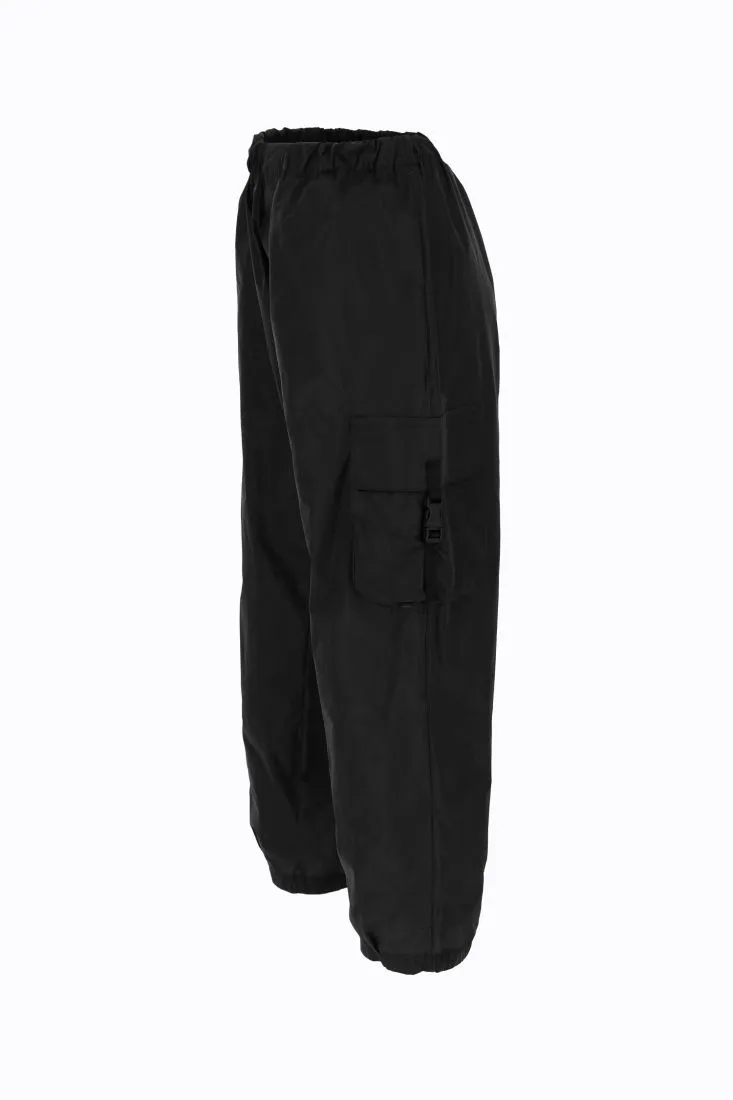 Pantaloni cargo con tasche applicate