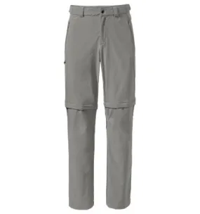 Pantaloni Vaude Farley Stretch T-zip II (grigio pietra) uomo