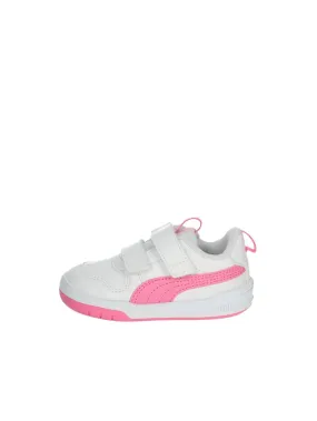 PUMA  SNEAKERS BASSA 380741 BIANCO/ROSA