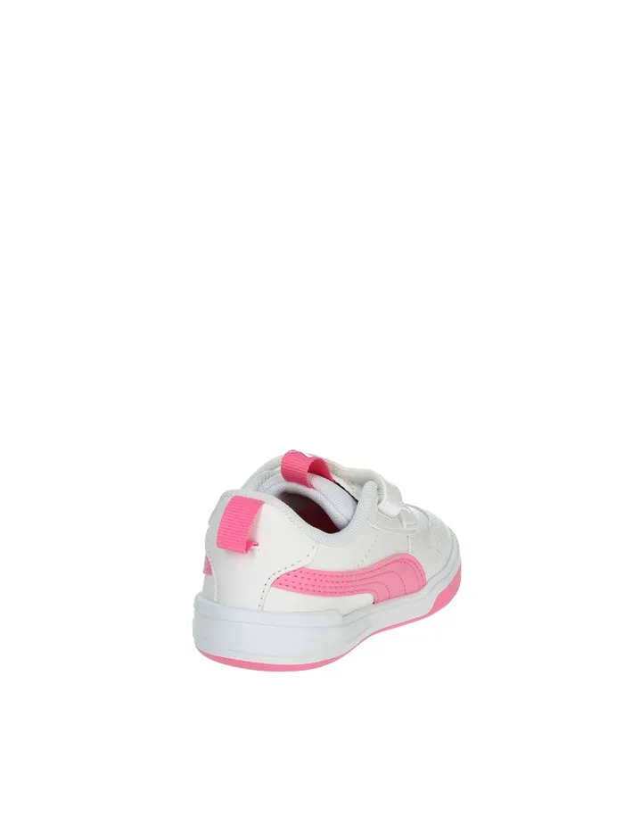 PUMA  SNEAKERS BASSA 380741 BIANCO/ROSA