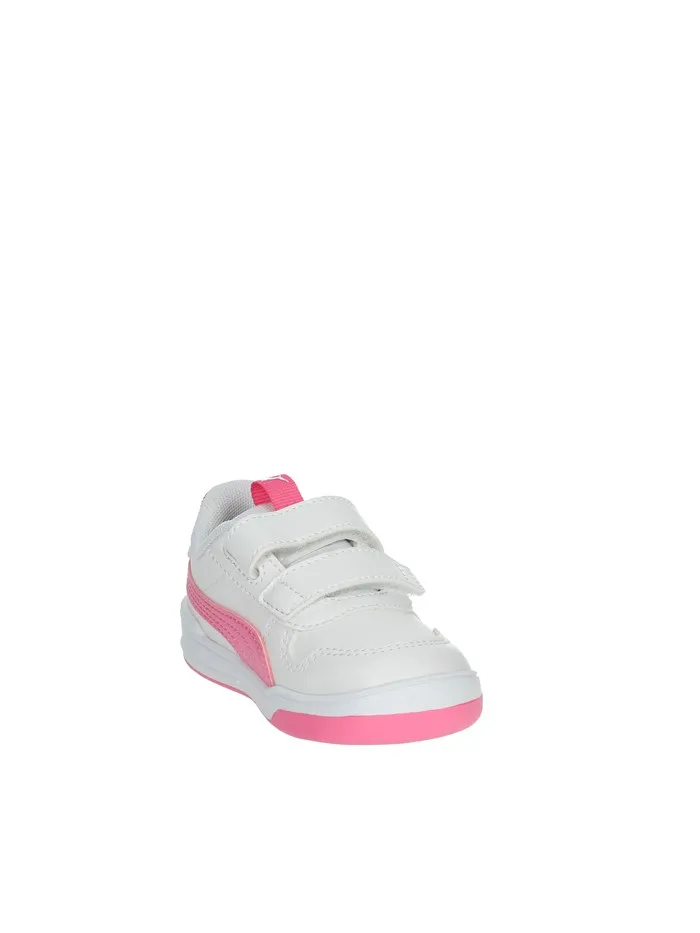 PUMA  SNEAKERS BASSA 380741 BIANCO/ROSA