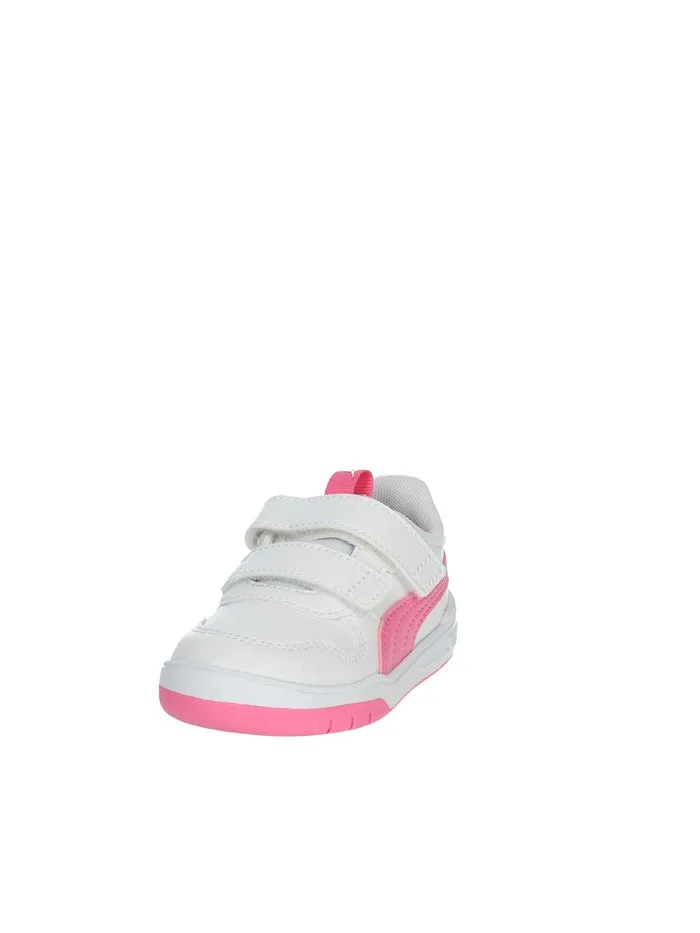 PUMA  SNEAKERS BASSA 380741 BIANCO/ROSA