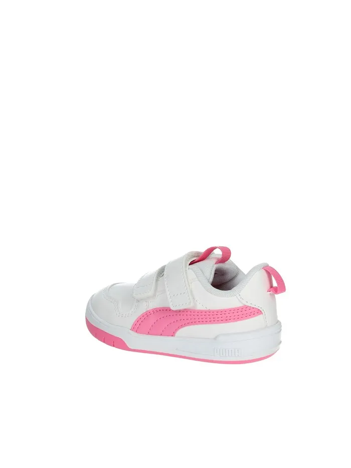 PUMA  SNEAKERS BASSA 380741 BIANCO/ROSA