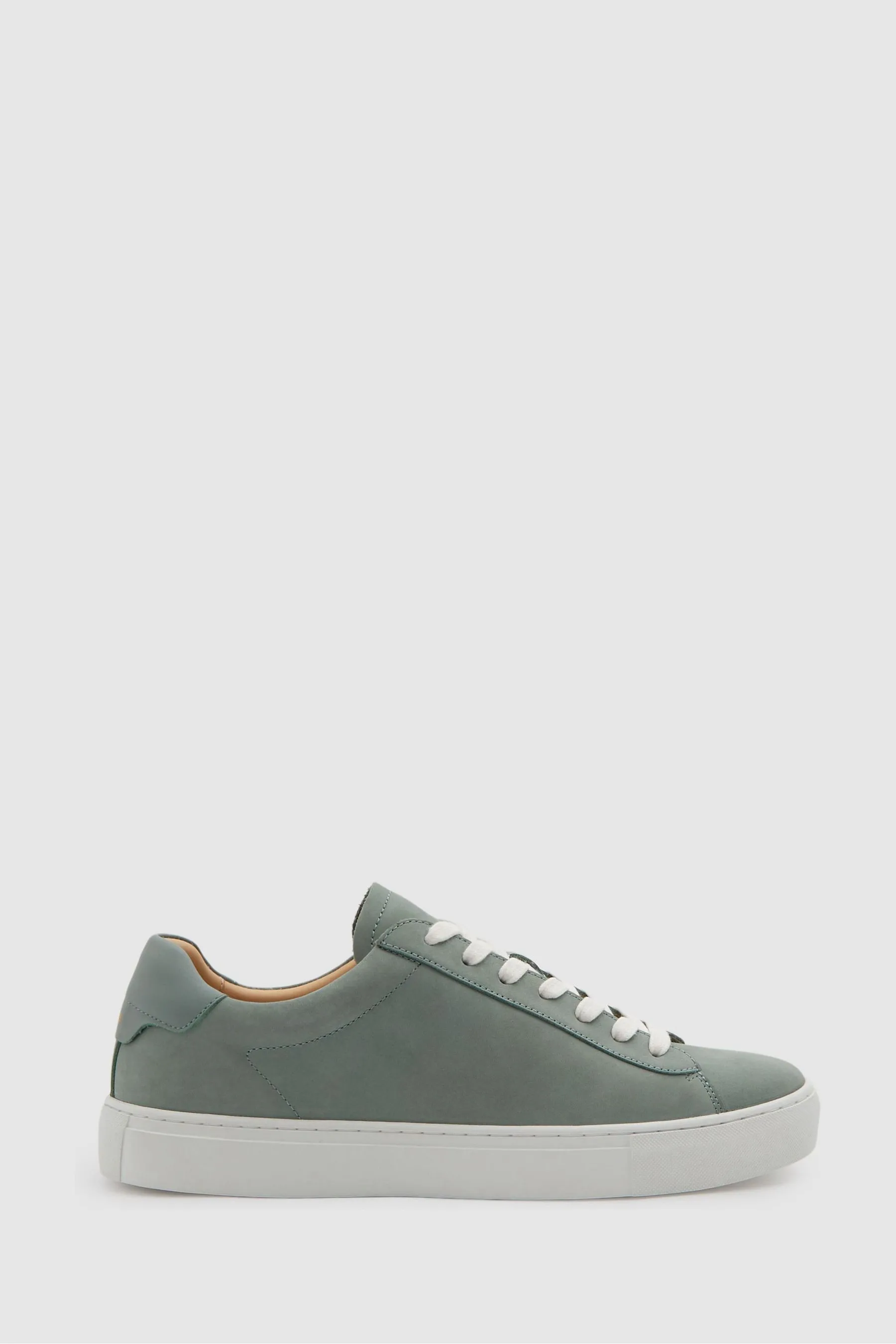 Reiss Finley Nabuk Scarpe da ginnastica basse in pelle    