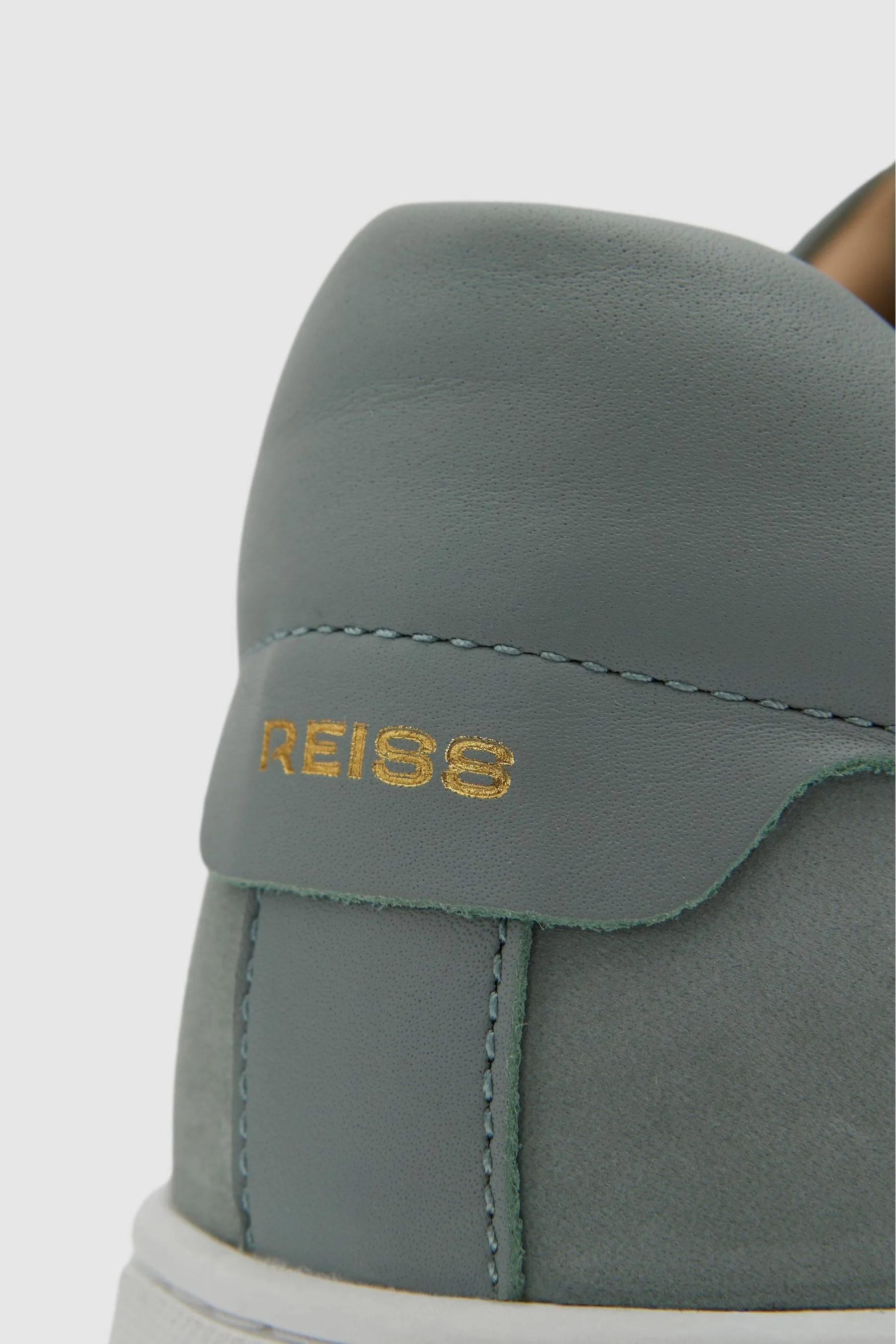 Reiss Finley Nabuk Scarpe da ginnastica basse in pelle    