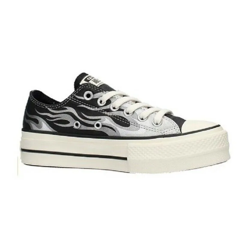 Scarpe da donna Converse - Art. 565900C sneakers nero argento